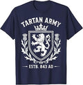 Scotland Tartan Army T T-Shirt Unisex T-shirt, Sweatshirt, Hoodie, Long Sleeve Tee - T-Shirt, Sweatshirt, Hoodie