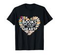 Books Are Key To My Heart Reading Lover T-Shirt - Fun Novelty Design Unisex - T-Shirt, Sweatshirt, Hoodie