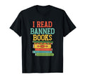 I Read Banned Books Library Literature T-Shirt - Graphic Print Men Women - T-Shirt, Sweatshirt, Hoodie