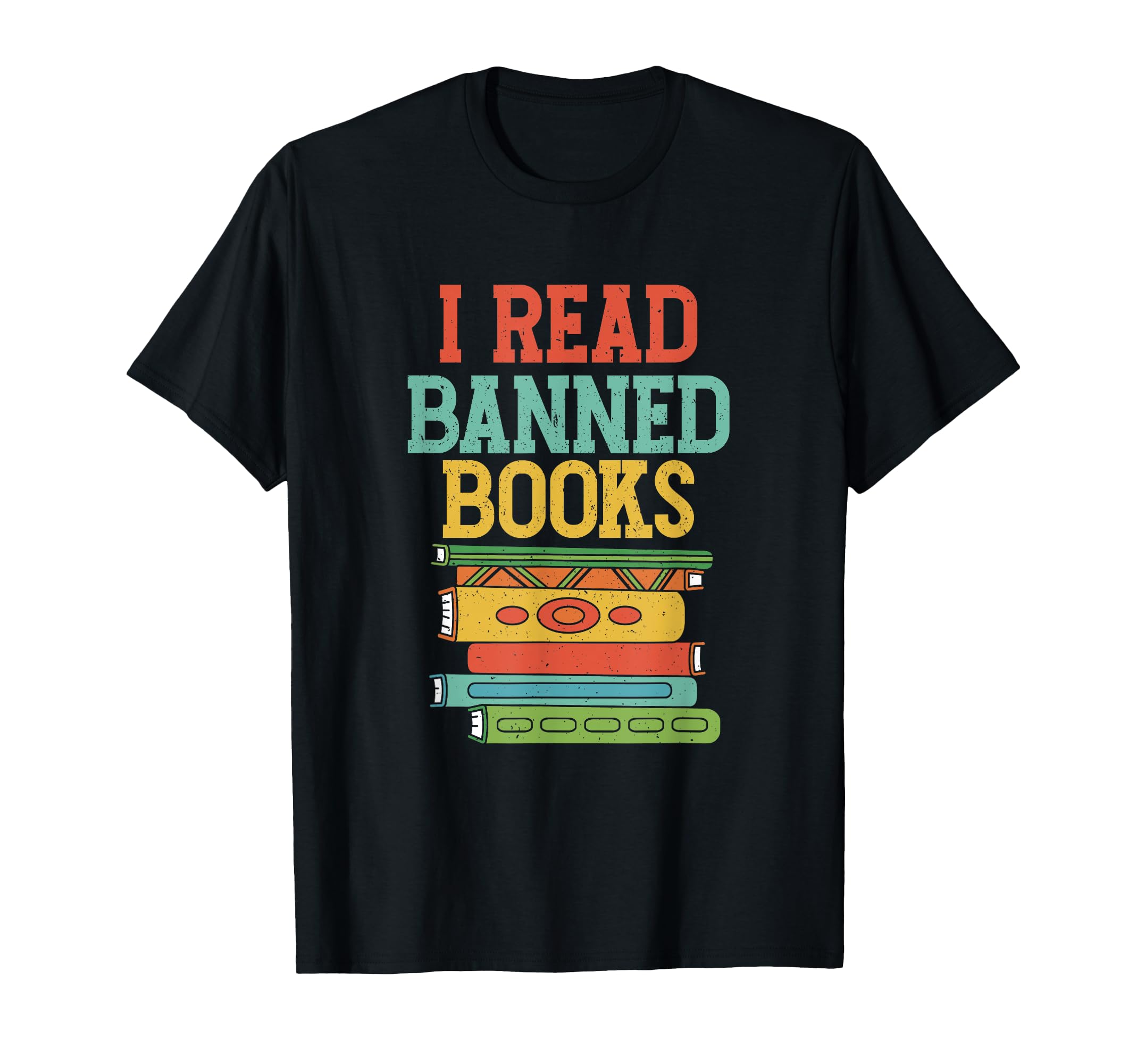 I Read Banned Books Library Literature T-Shirt - Graphic Print Men Women - T-Shirt, Sweatshirt, Hoodie