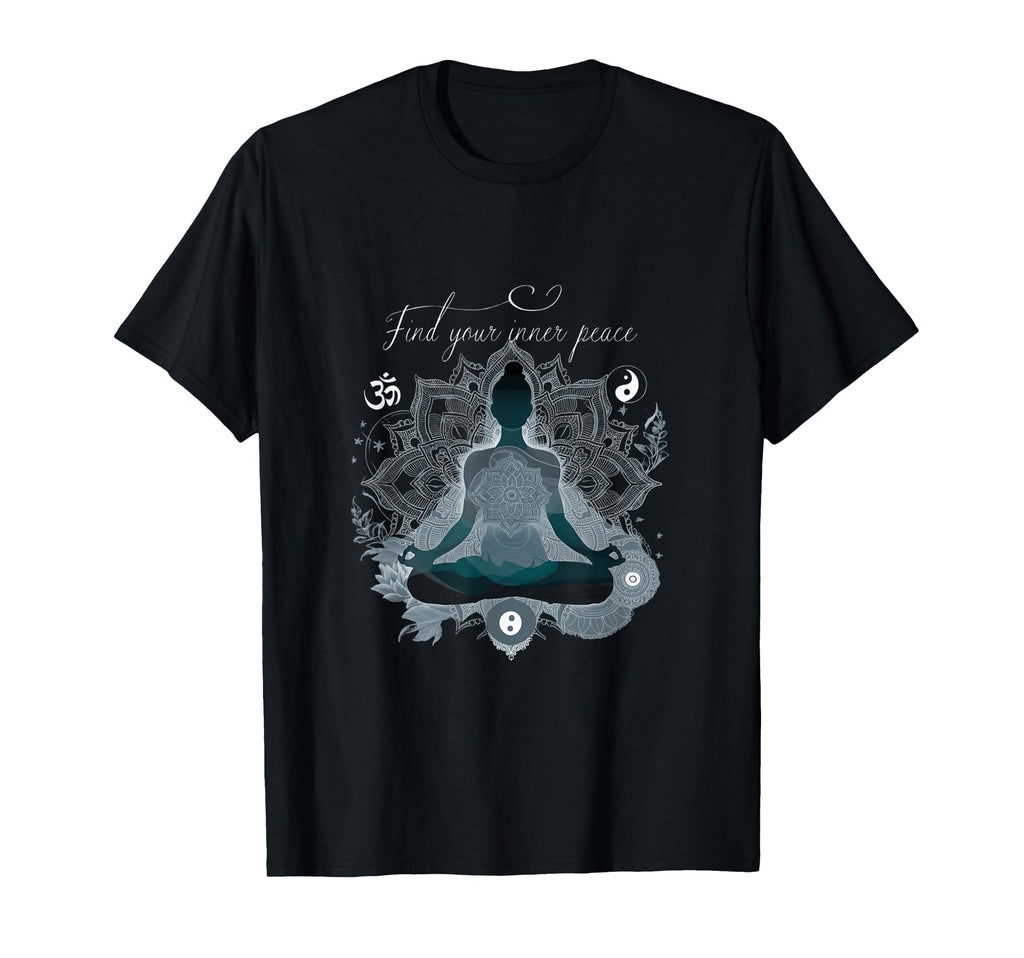 Meditation Mindfulness Spiritual T-Shirt - Aesthetic Graphic Unisex - T-Shirt, Sweatshirt, Hoodie