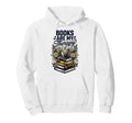 Books Are My Therapy Bookworm Reader Hoodie - Custom Art Print Men Women - T-Shirt, Sweatshirt, Hoodie