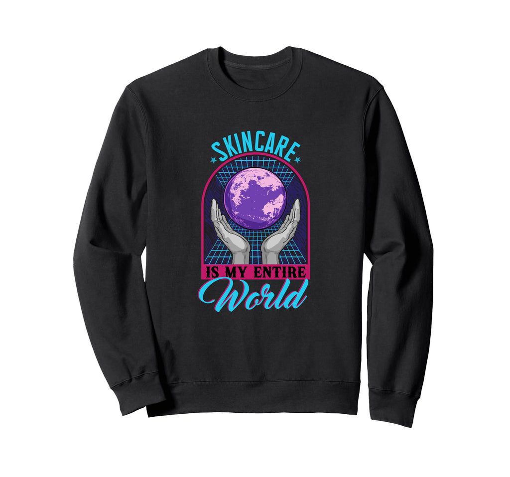 Skincare Lover Beauty Enthusiast Self Sweatshirt - Graphic Print Men Women - T-Shirt, Sweatshirt, Hoodie