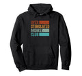 Overstimulated Moms Club Funny Hoodie - Casual Everyday Wear Men Women - T-Shirt, Sweatshirt, Hoodie