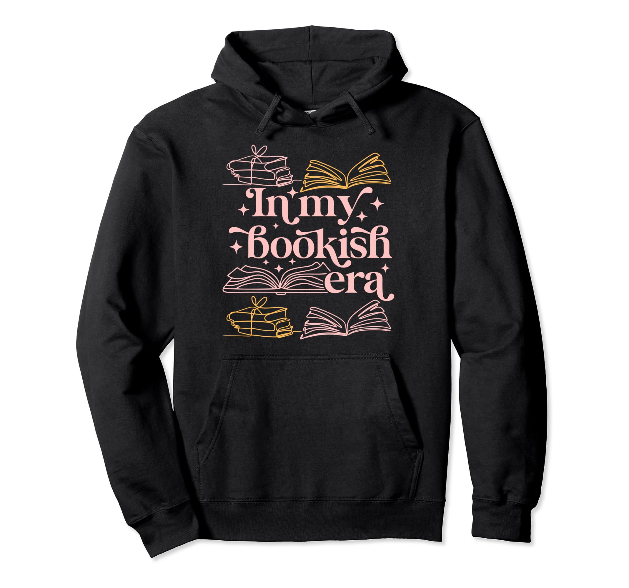 My Bookish Era Book Lover Hoodie - Streetwear Style for Adults - T-Shirt, Sweatshirt, Hoodie