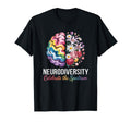 Awareness Neurodiversity Celebrate T-Shirt - Minimalist Print Men Women - T-Shirt, Sweatshirt, Hoodie