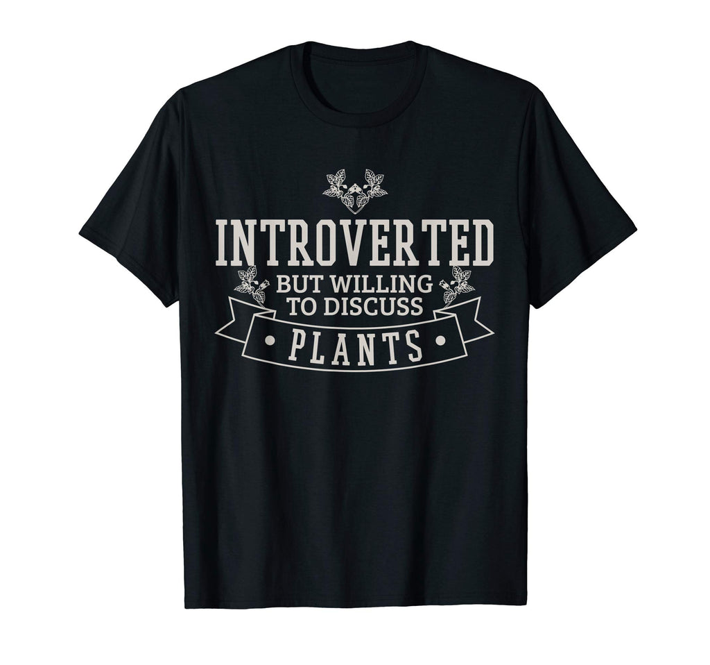 Introverted But Willing To Discuss T-Shirt - Minimalist Print Men Women - T-Shirt, Sweatshirt, Hoodie