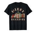 Book Lovers Merry Bookmas T-Shirt - Unique Graphic for Adults - T-Shirt, Sweatshirt, Hoodie