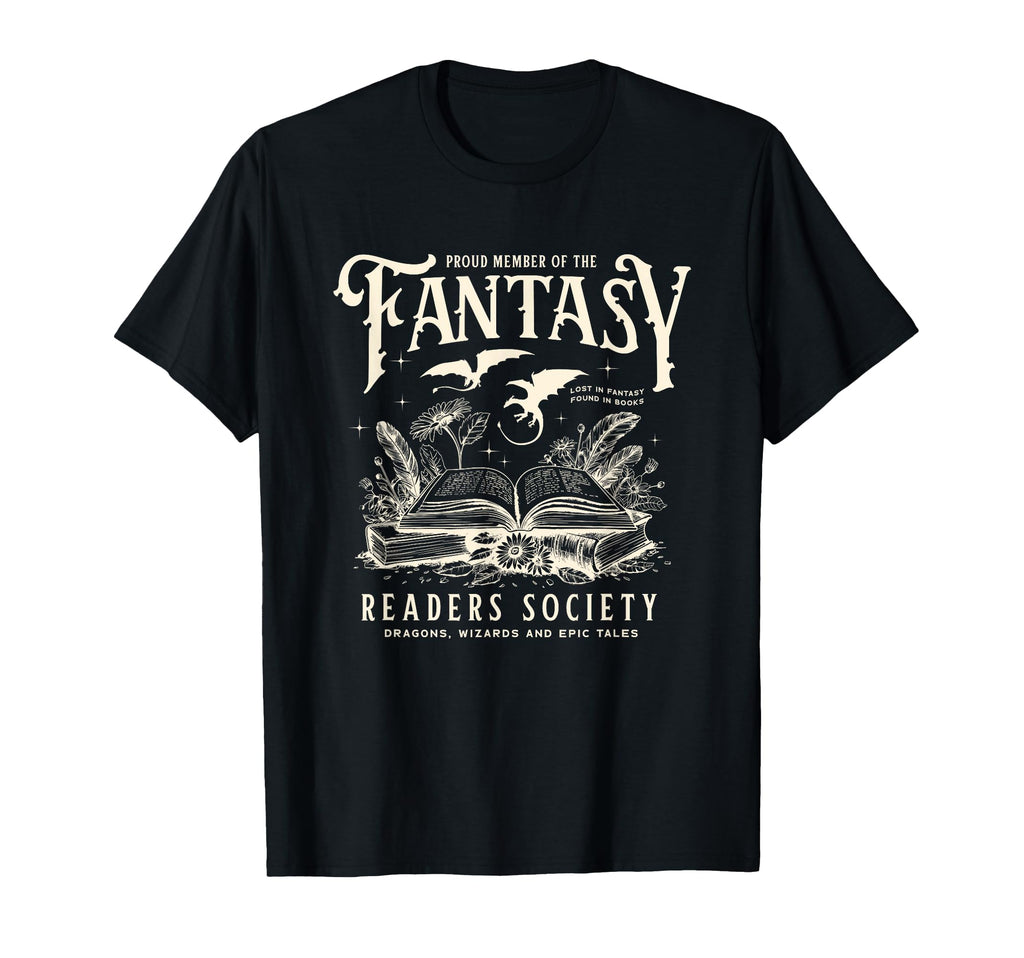 Fantasy Readers Society Romance T-Shirt - Novelty Apparel Men Women - T-Shirt, Sweatshirt, Hoodie