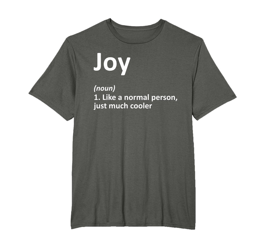 Joy Definition Personalized Name T-Shirt - Aesthetic Graphic Men Women - T-Shirt, Sweatshirt, Hoodie