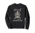 Fun Heavily Meditated Yoga Practice Sweatshirt - Custom Art Print Unisex - T-Shirt, Sweatshirt, Hoodie