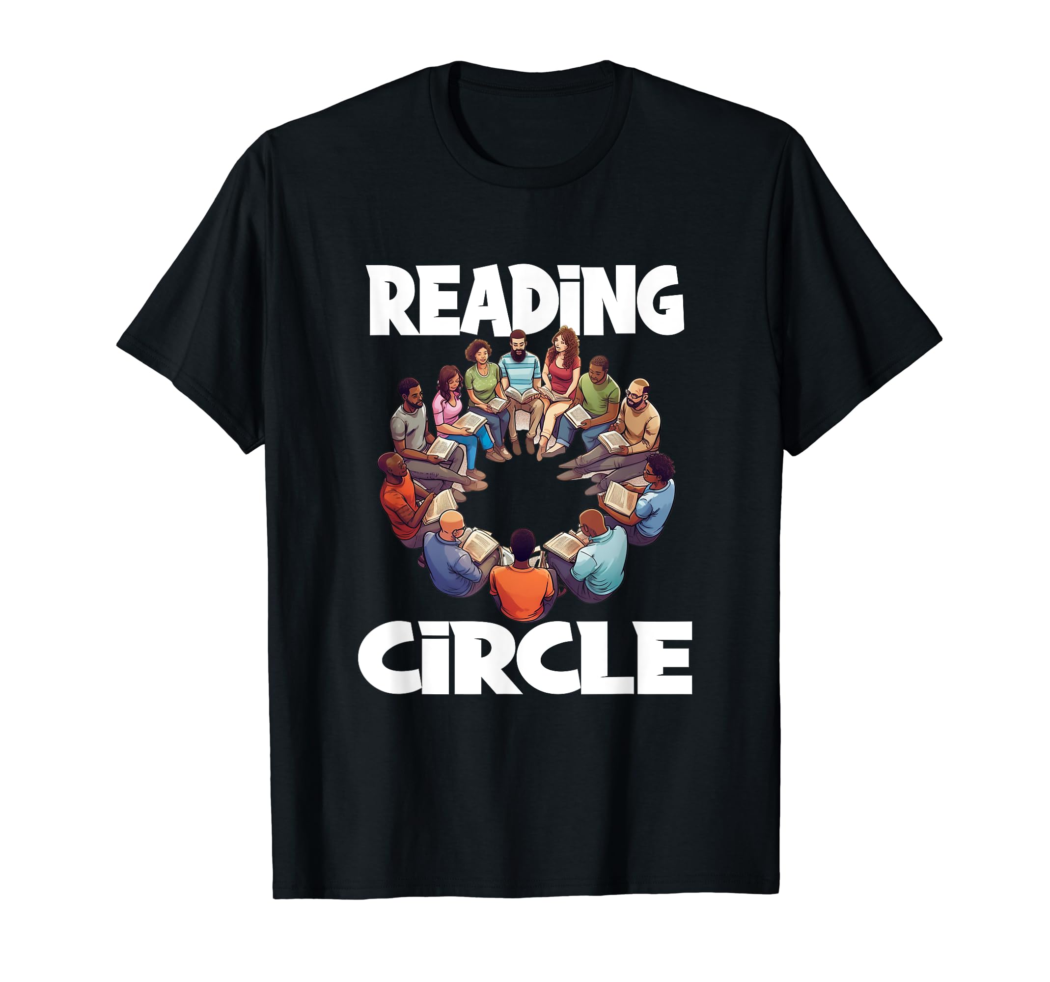 Reading Literature Reading Circle T-Shirt - Streetwear Style Men Women - T-Shirt, Sweatshirt, Hoodie