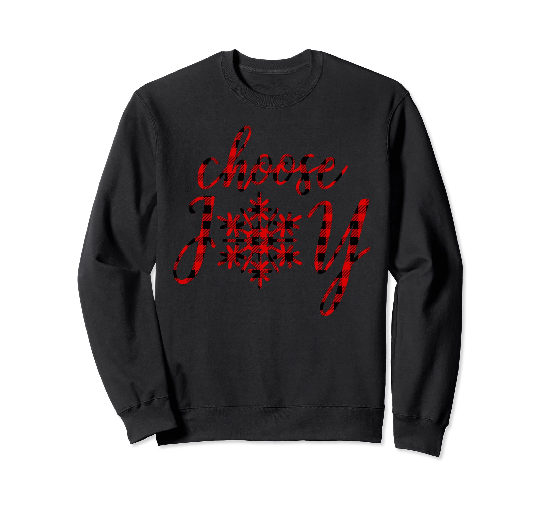 Choose Joy Snowflake Holiday Gifts Sweatshirt - Casual Everyday Wear Unisex - T-Shirt, Sweatshirt, Hoodie
