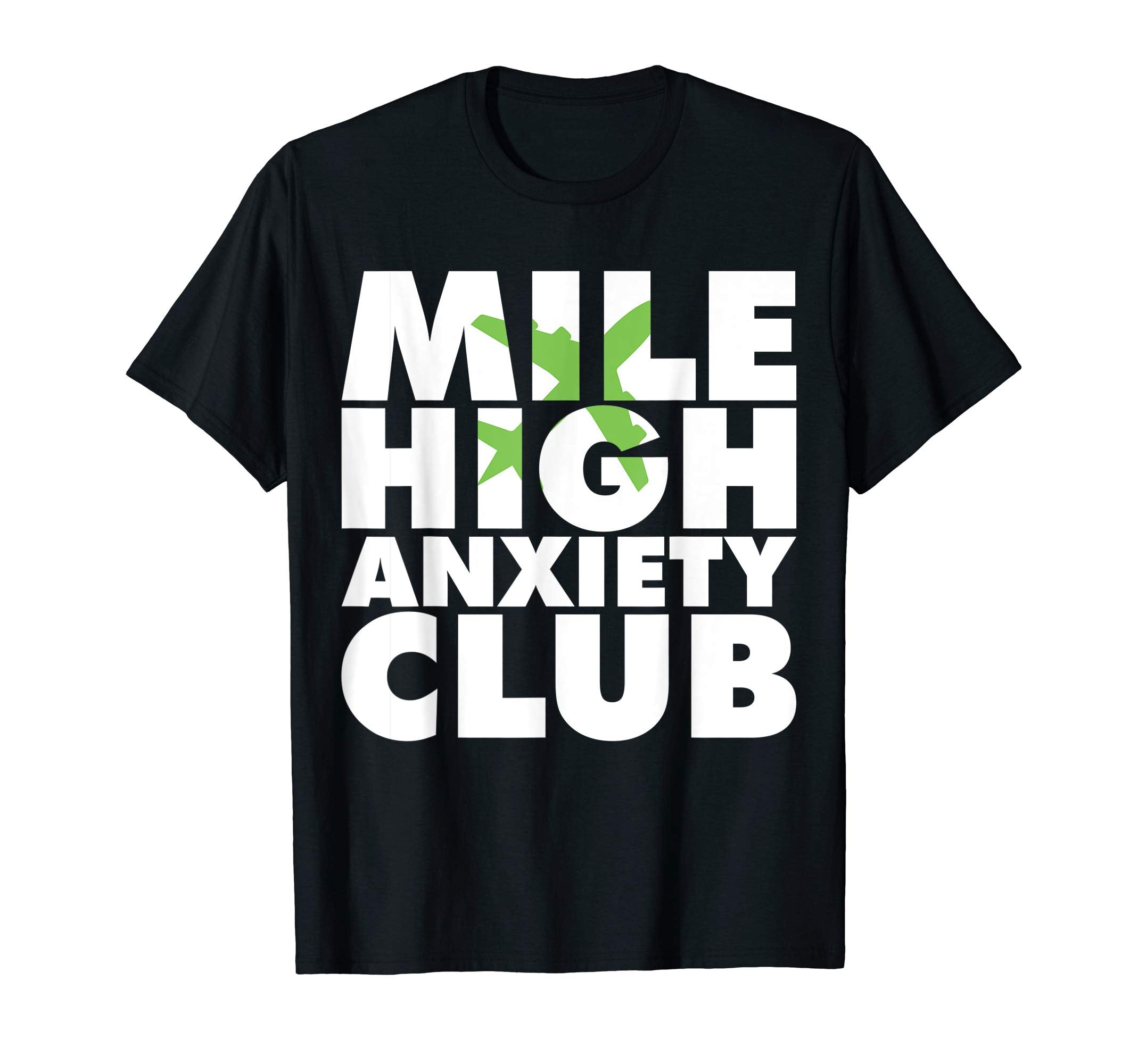 Mile High Anxiety Club Mental Health T-Shirt - Aesthetic Graphic Unisex - T-Shirt, Sweatshirt, Hoodie