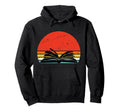 Book Reading Sunset Hoodie - Minimalist Print Men Women - T-Shirt, Sweatshirt, Hoodie