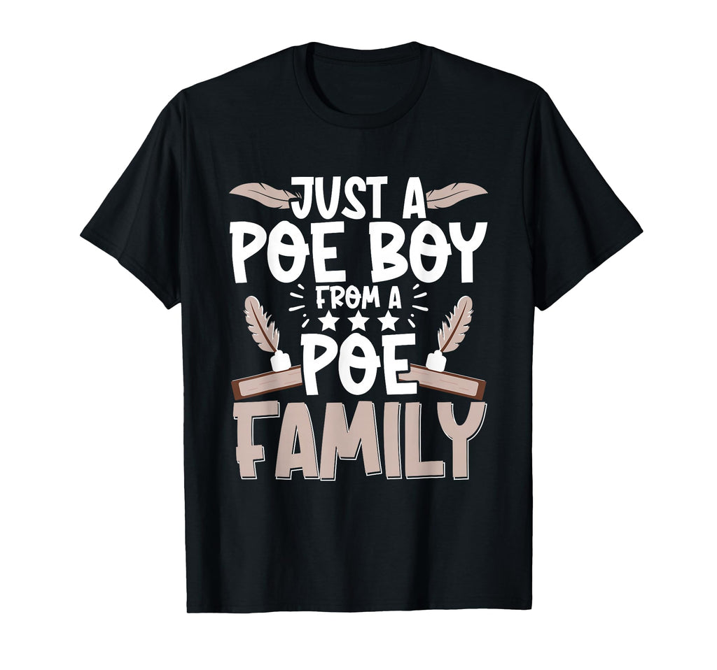 Poetry Poem Author Literature T-Shirt - Casual Everyday Wear Men Women - T-Shirt, Sweatshirt, Hoodie