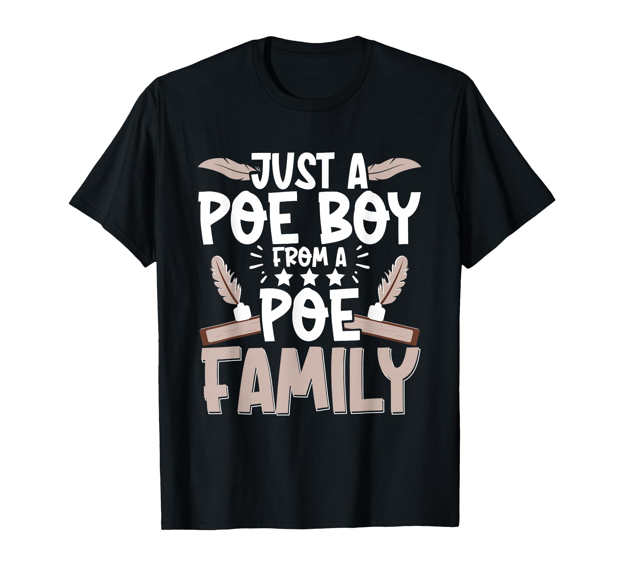 Poetry Poem Author Literature T-Shirt - Casual Everyday Wear Men Women - T-Shirt, Sweatshirt, Hoodie