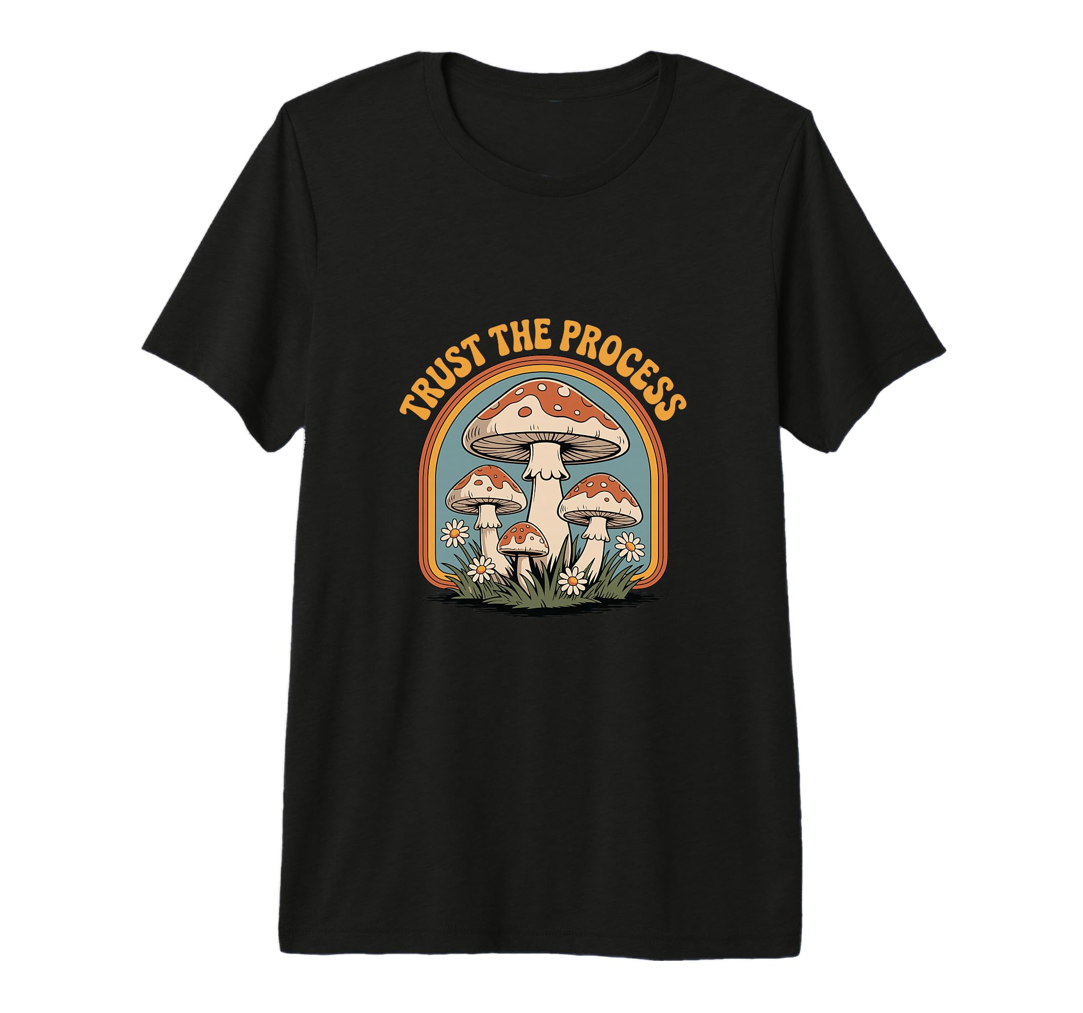 Trust Process Psychedelic T-Shirt - Fun Novelty Design for Adults - T-Shirt, Sweatshirt, Hoodie