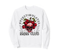 Overstimulated Mom Club Funny Sweatshirt - Minimalist Print Men Women - T-Shirt, Sweatshirt, Hoodie