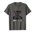 Book Day Keeps Reality Away Literature T-Shirt - Graphic Print Men Women - T-Shirt, Sweatshirt, Hoodie