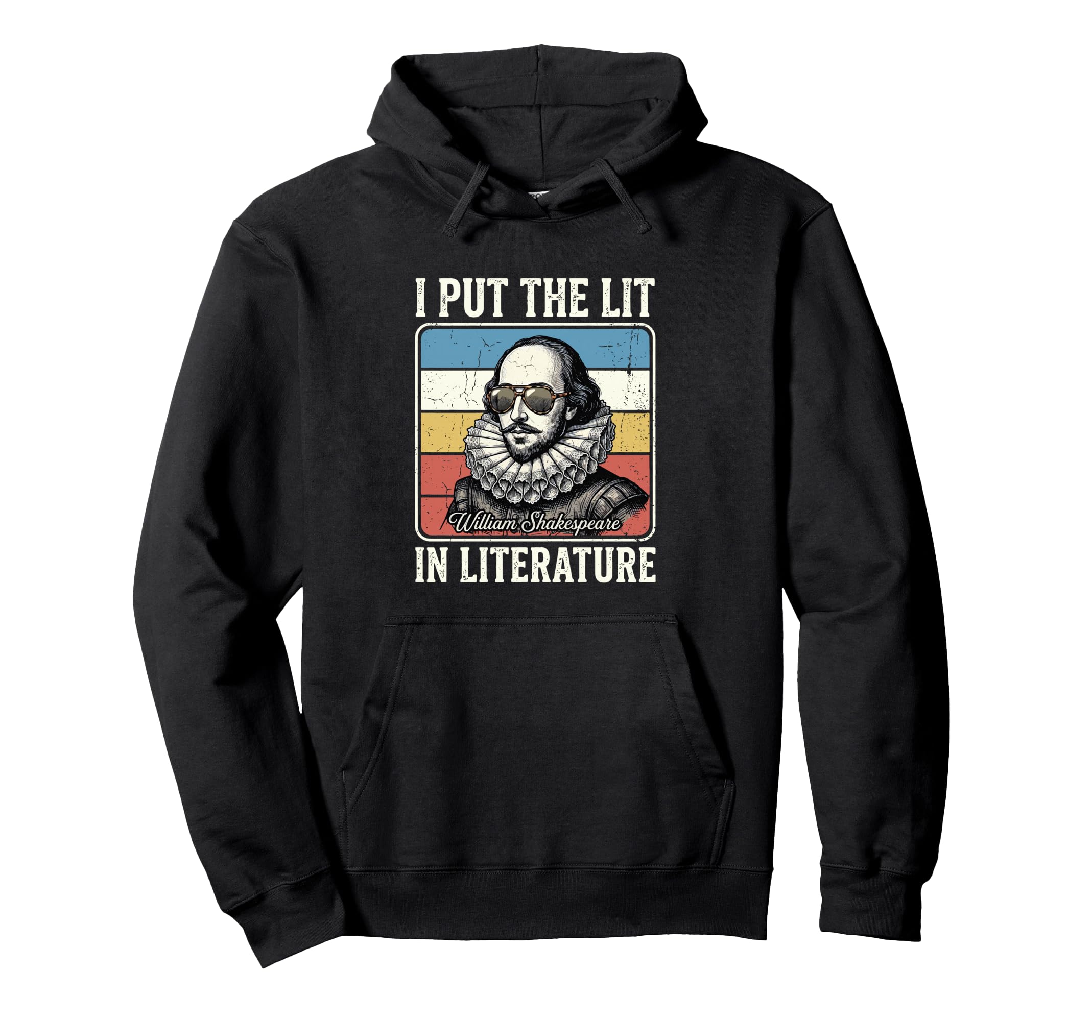 I Put Lit Literature Hoodie - Trendy Graphic for Adults - T-Shirt, Sweatshirt, Hoodie