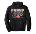 Pmhnp Psychiatric Mental Health Nurse Hoodie - Minimalist Print Men Women - T-Shirt, Sweatshirt, Hoodie