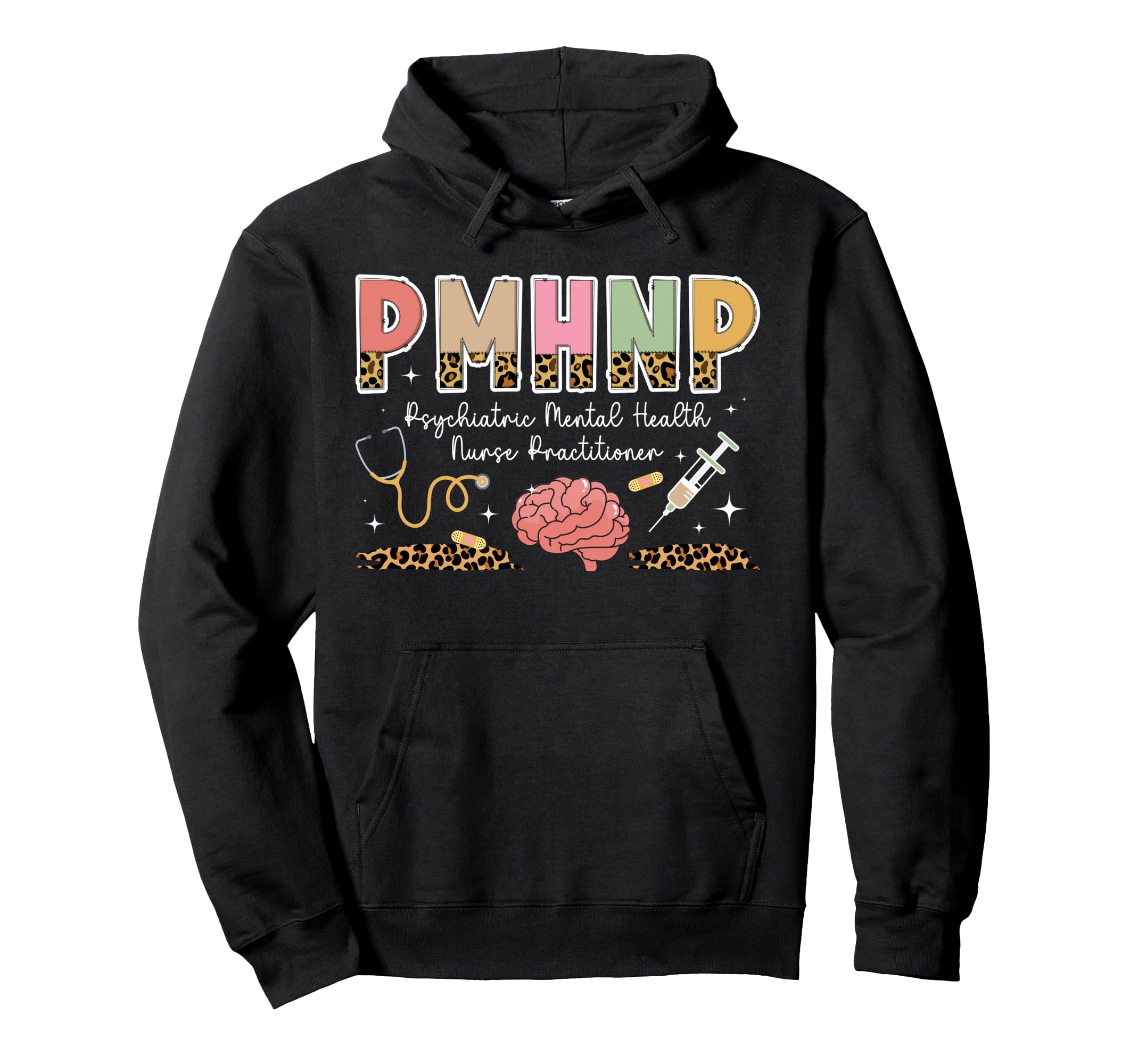 Pmhnp Psychiatric Mental Health Nurse Hoodie - Minimalist Print Men Women - T-Shirt, Sweatshirt, Hoodie