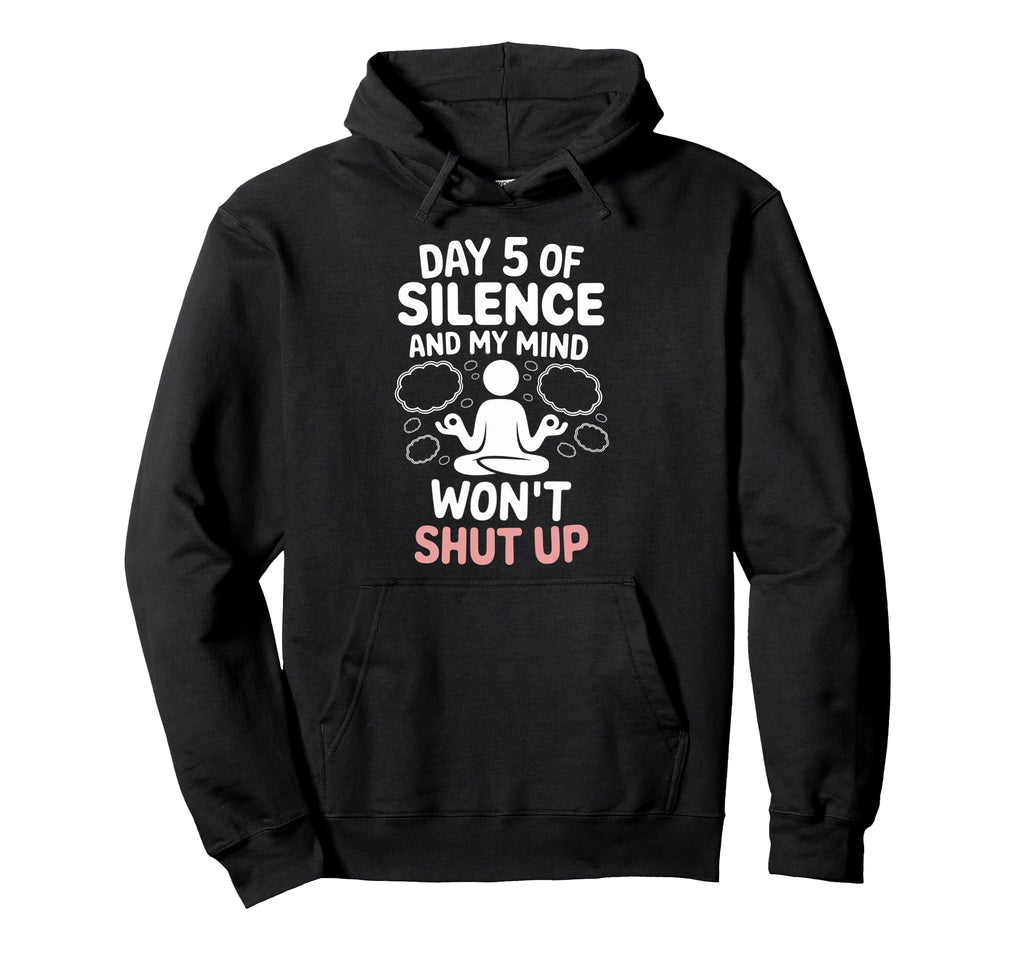 Silent Retreat Participants Hoodie - Aesthetic Graphic Men Women - T-Shirt, Sweatshirt, Hoodie
