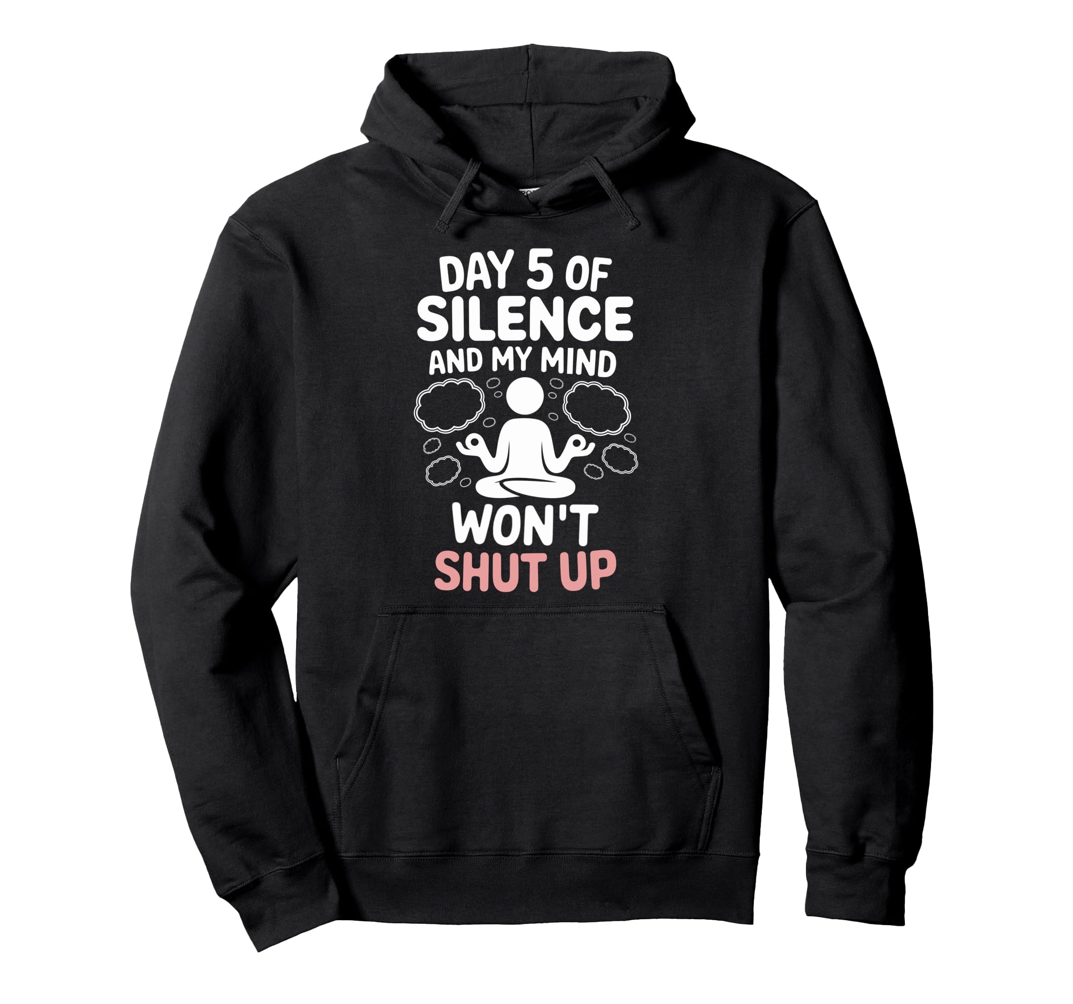 Silent Retreat Participants Hoodie - Aesthetic Graphic Men Women - T-Shirt, Sweatshirt, Hoodie