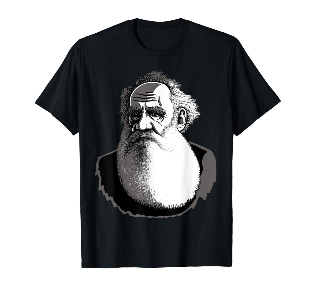 Leo Tolstoy Author War And Peace T-Shirt - Casual Everyday Wear Men Women - T-Shirt, Sweatshirt, Hoodie