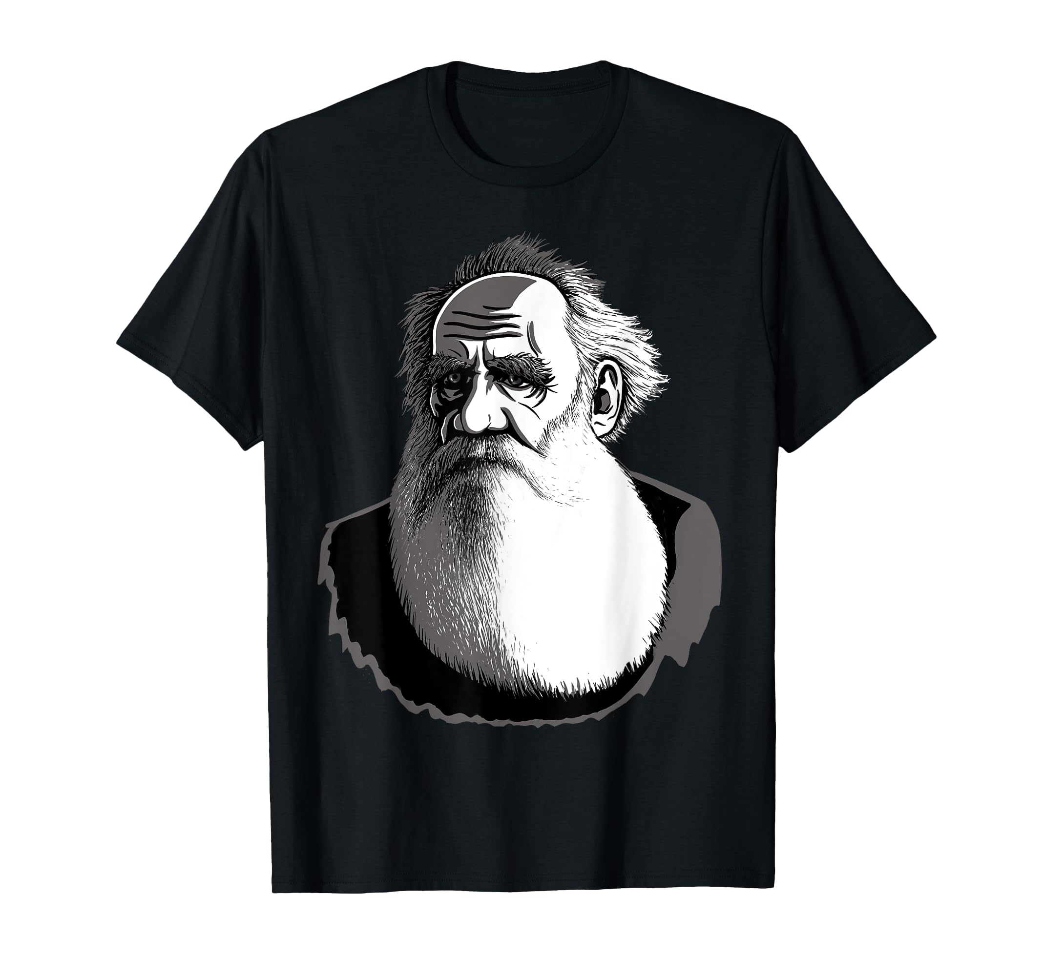 Leo Tolstoy Author War And Peace T-Shirt - Casual Everyday Wear Men Women - T-Shirt, Sweatshirt, Hoodie