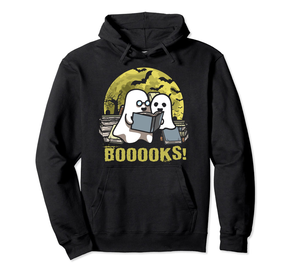 Halloween Books Trick Or Treating Hoodie - Novelty Apparel for Adults - T-Shirt, Sweatshirt, Hoodie
