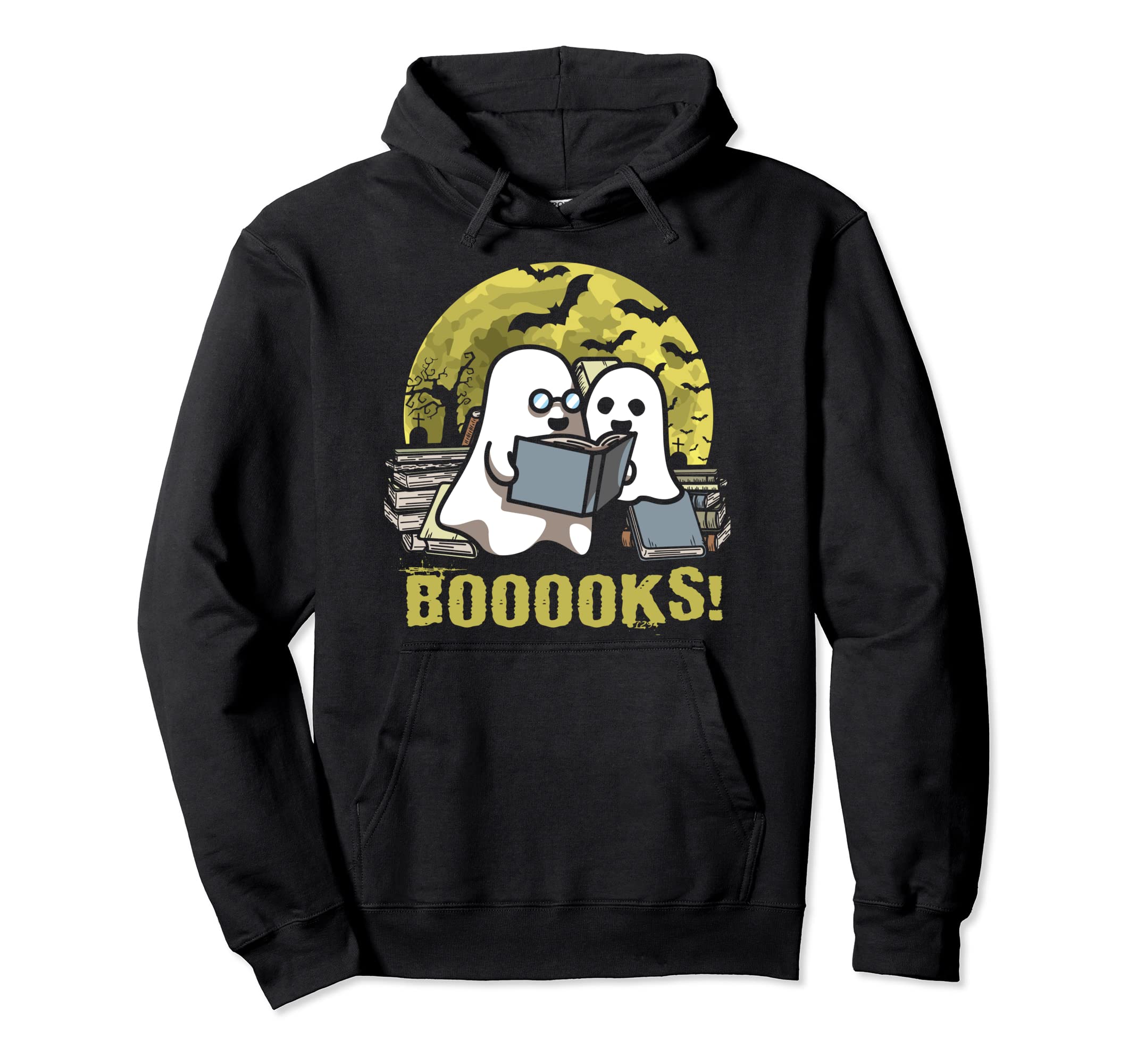 Halloween Books Trick Or Treating Hoodie - Novelty Apparel for Adults - T-Shirt, Sweatshirt, Hoodie