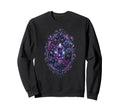 Purple Crystal Bouquet Mystic Sweatshirt - Custom Art Print for Adults - T-Shirt, Sweatshirt, Hoodie