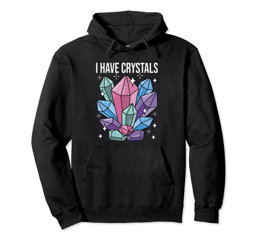Crystal Healing Spiritual Healer Spiritual Hoodie - Novelty Apparel Unisex - T-Shirt, Sweatshirt, Hoodie