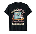 Abibliophobia Funny Bookworm Kawaii T-Shirt - Novelty Apparel Unisex - T-Shirt, Sweatshirt, Hoodie