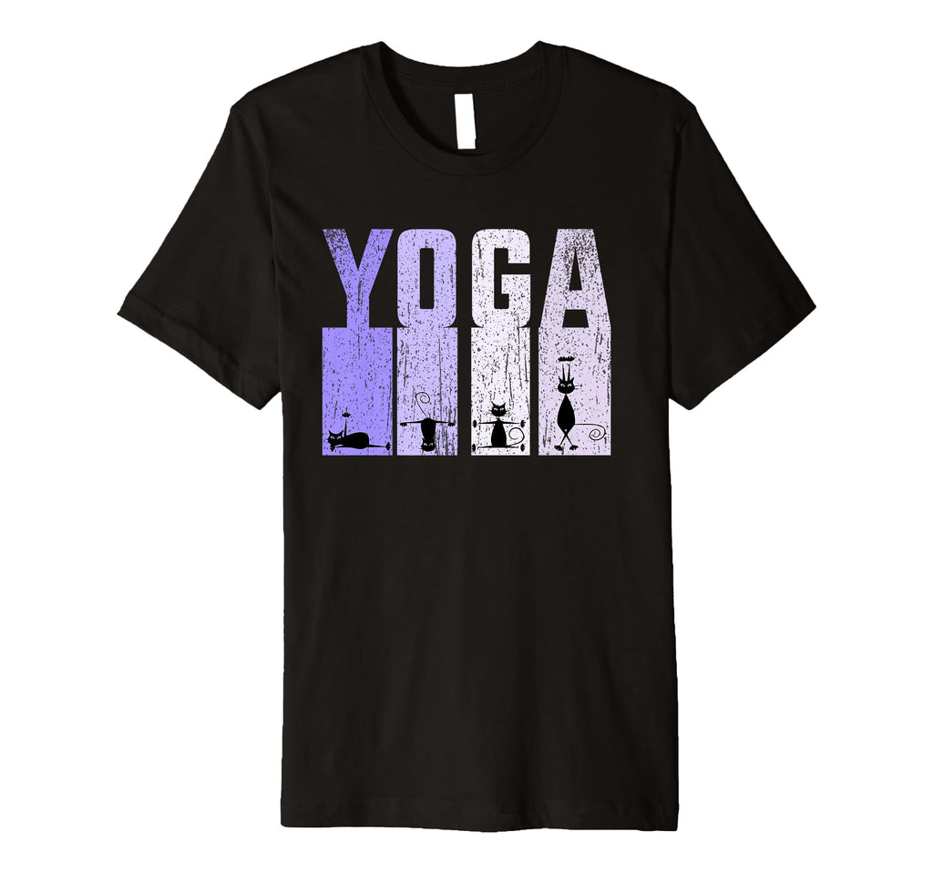 Meditation Kitten Cat Yoga Poses T-Shirt - Streetwear Style for Adults - T-Shirt, Sweatshirt, Hoodie
