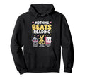 Nothing Beats Reading Rock Paper Hoodie - Casual Everyday Wear for Adults - T-Shirt, Sweatshirt, Hoodie