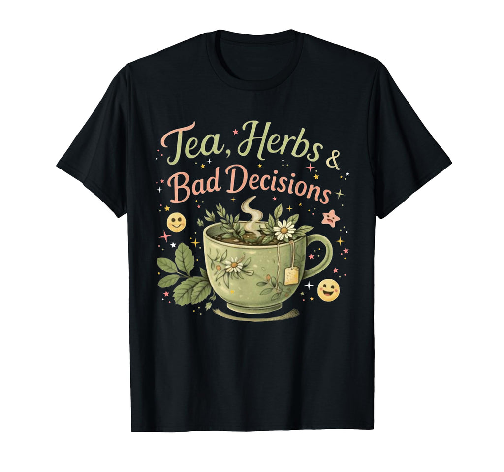 Funny Wellness Vibes Aesthetic Tea T-Shirt - Trendy Graphic Men Women - T-Shirt, Sweatshirt, Hoodie