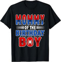 Mommy of The Birthday Boy Spider Web Birthday Party T-Shirt Unisex T-shirt, Sweatshirt, Hoodie, Long Sleeve Tee - T-Shirt, Sweatshirt, Hoodie