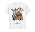 North Pole Reads Club Bookish Holiday T-Shirt - Trendy Graphic Men Women - T-Shirt, Sweatshirt, Hoodie
