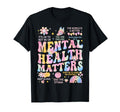 Groovy Mental Health Matters Its Okay T-Shirt - Trendy Graphic Men Women - T-Shirt, Sweatshirt, Hoodie