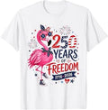 Cute Patriotic Pink Flamingo 250 Years 1776-2026 T-Shirt Unisex T-shirt, Sweatshirt, Hoodie, Long Sleeve Tee - T-Shirt, Sweatshirt, Hoodie