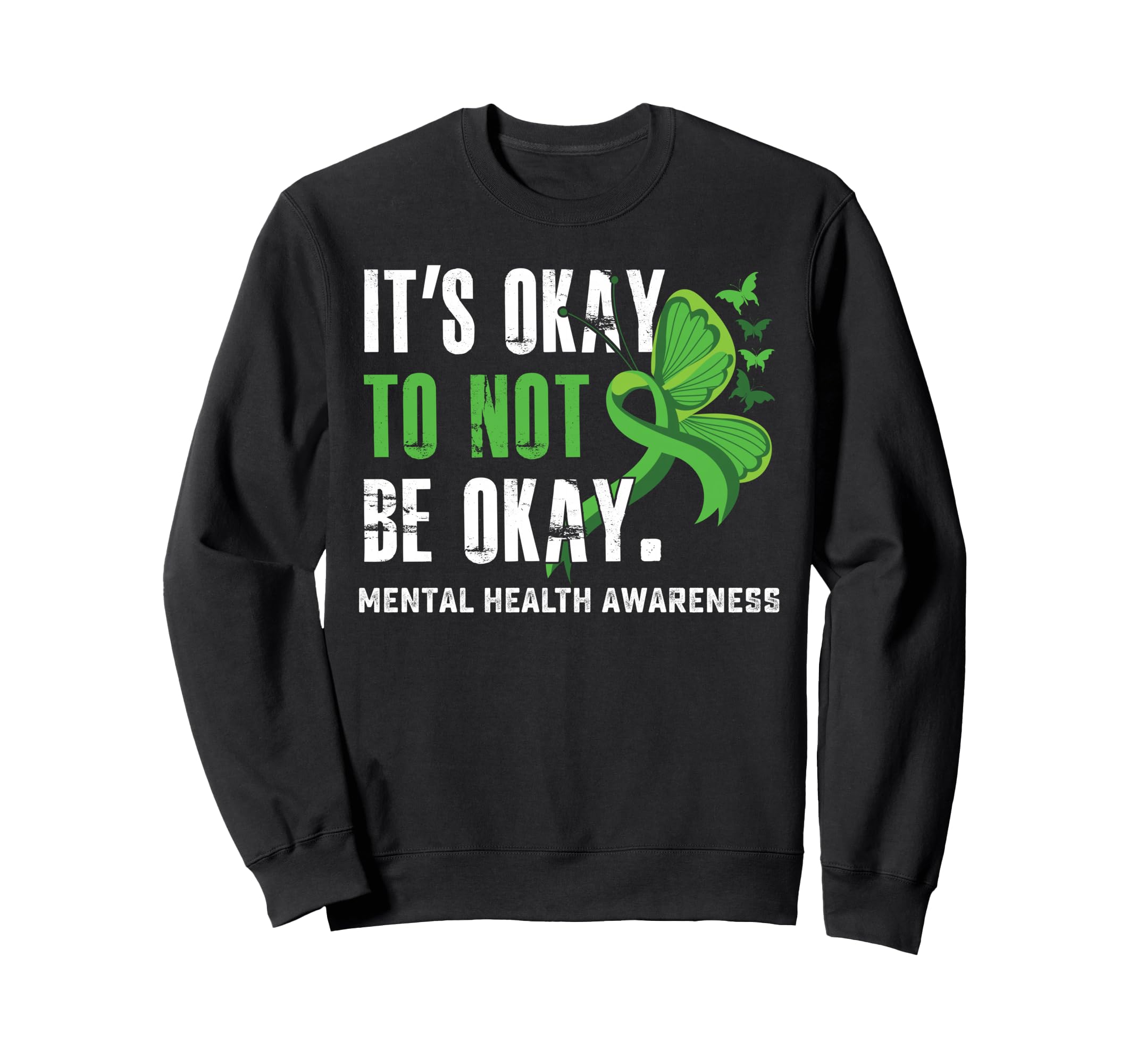 Its Okay To Not Be Okay Mental T-Shirt - Custom Art Print for Adults - T-Shirt, Sweatshirt, Hoodie