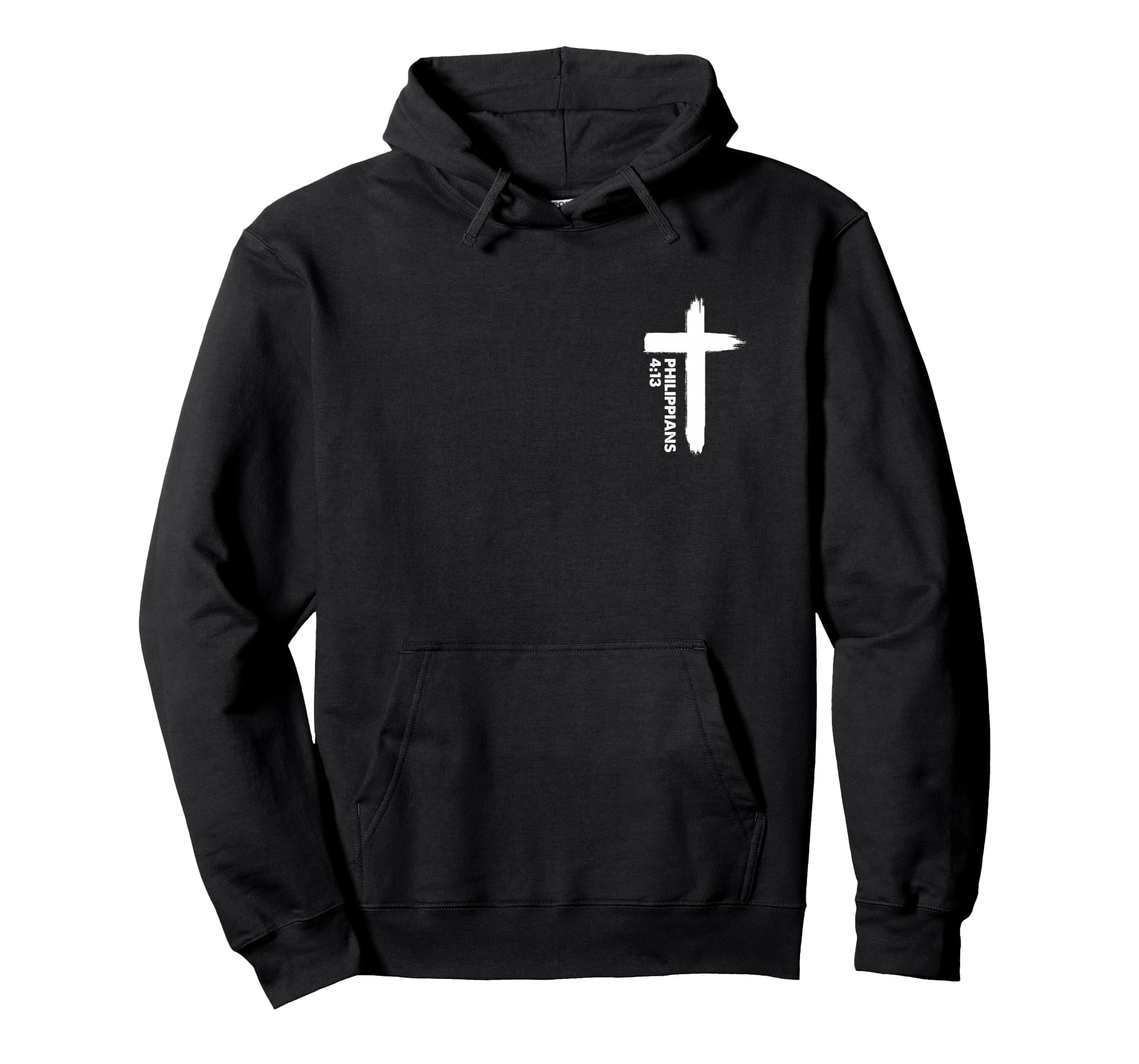 I Can Do All Things Through Christ Front Hoodie - Minimalist Print Unisex - T-Shirt, Sweatshirt, Hoodie