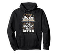 Book Reader Reading Literature Sweatshirt - Novelty Apparel Men Women - T-Shirt, Sweatshirt, Hoodie