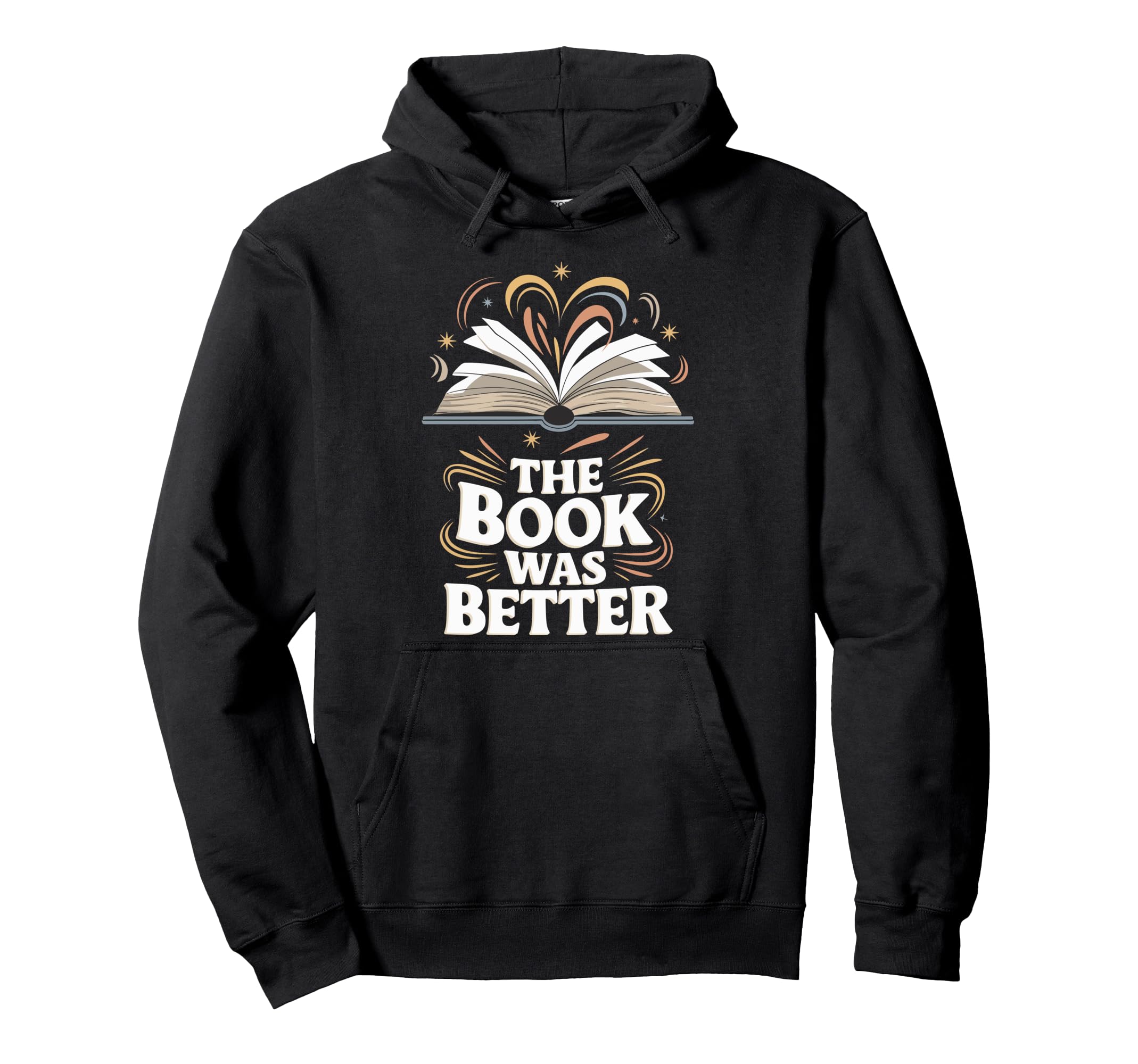 Book Reader Reading Literature Sweatshirt - Novelty Apparel Men Women - T-Shirt, Sweatshirt, Hoodie