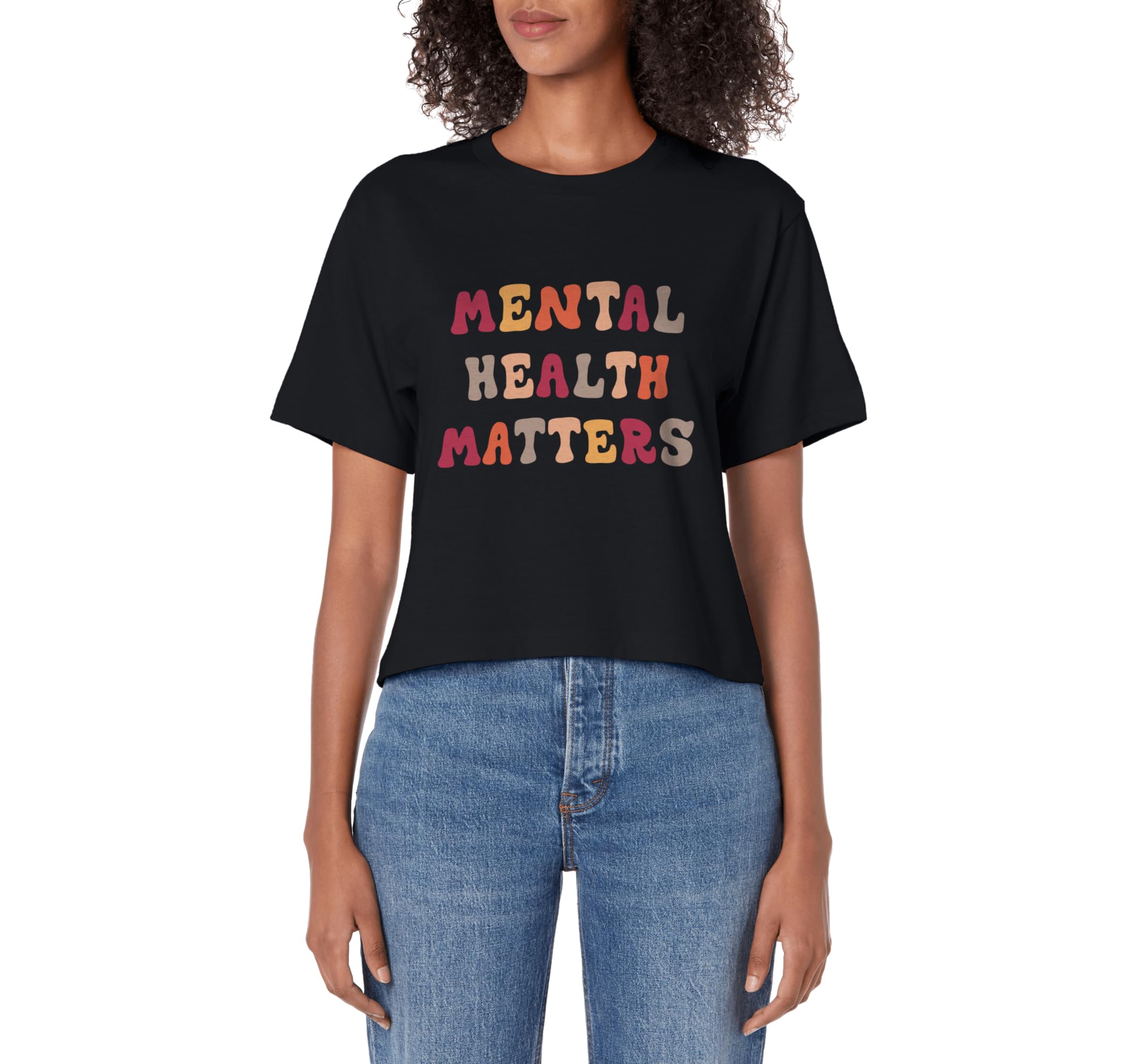 Mental Health Matters Comfort Colors Sweatshirt - Trendy Graphic Men Women - T-Shirt, Sweatshirt, Hoodie
