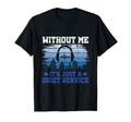 Just Quiet Service Church Sound Guy T-Shirt - Minimalist Print for Adults - T-Shirt, Sweatshirt, Hoodie