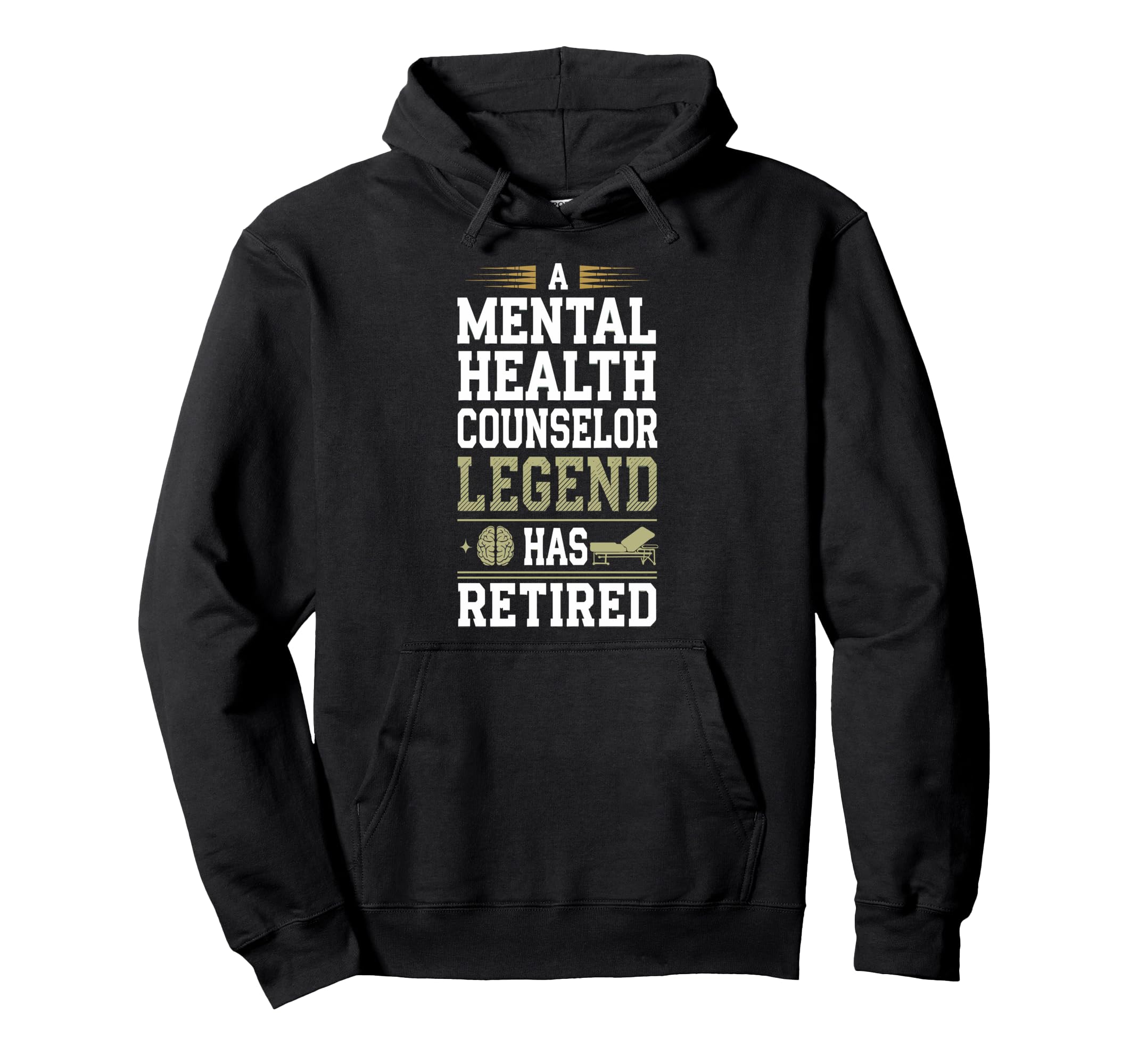 Retirement Legend Has Retired Mental Hoodie - Custom Art Print for Adults - T-Shirt, Sweatshirt, Hoodie